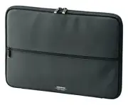 Elecom Zeroshock Ultrabook 13.3-Inch PC Case Bag Wide Black Zsb-Ibub02Bk F/S NEW