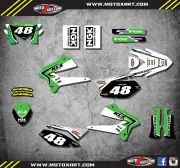 Kawasaki KLX 250 2008 - 2016 Full custom sticker kit REBOUND style decals