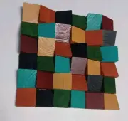Acoustic Diffuser - 11.8 X 11.8 X 1.2 Inches Sound Proof Wood Wall Panel