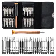25 in 1 Magnetic Laptop Screwdriver Kit Precision Screwdriver Set Small Impact Screw Driver Set with Case