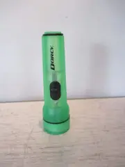 Dorcy LED Flashlight Lightweight Durable Green Uses 2-D Batteries not included