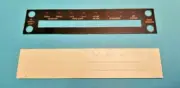 Original McIntosh decal bezel for C29 preamplifier glass faceplate