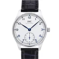 在飛比找Yahoo奇摩購物中心優惠-IWC 萬國錶 Portuguese 葡萄牙系列自動皮帶表(