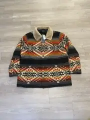 Pendelton High Grade Western Wear Brownsville Aztec Wool Jacket Women’s Size XXL