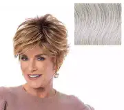 Toni Brattin Vivacious Short Cut Wig - Light Grey - Regular Size