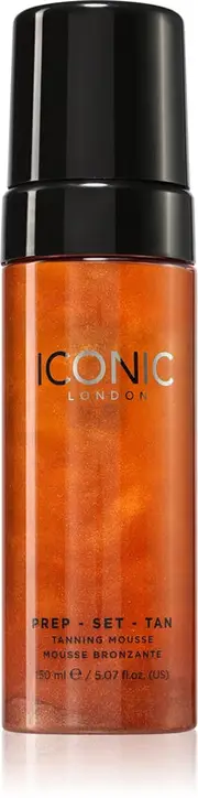 ICONIC London Prep Self-tanning mousse set Glow color 150 ml