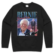 Bernie Sanders Homage 2020 Jumper Sweater Sweatshirt US President Election Campaign Funny Vote CrewneckHoodie