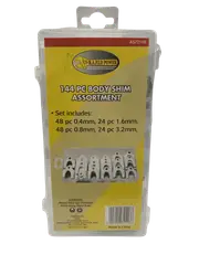 144 pc body shim assortment kit