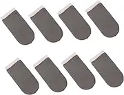 TEHAUX 8Pcs Gaming Finger Sleeves Sweat Thumb Covers for Enhanced Touchscreen Control Breathable Design for Improved Game Feel for Mobile Gaming Regular Type