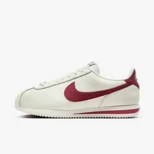 Nike W Cortez SE [FZ5167-133] 女 休閒鞋 運動 經典 復古 阿甘鞋 情人節 奶油 櫻桃紅