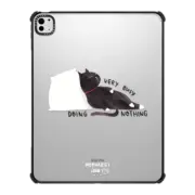 iPad Pro 13-inch (M4) iPad Impact Case Very busy doing nothing by Moonaries illo