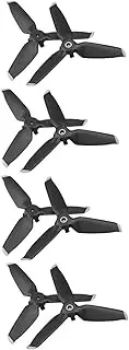 5328S Propellers Quick Release Blade Props Replacement Wing Fan Spare Part, for DJI FPV Combo Drone Drone Blades (Size : Silver Edge 4 Pair)