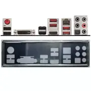 For MSI B150 GAMING M3 Motherboard IO Shield I/O Shield Backplate OEM