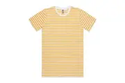AS Colour Men Blank Plain Staple Yellow Stripe T-Shirt Tee