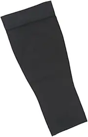 BCOATH 1 Pair Womens Xl Calf Compression Socks Breathable Stretch Sports Stockings for Pressure Relief Slip Design for Running Basketball and Casual Wear Black