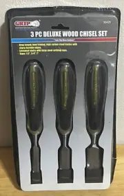 Three-Piece Deluxe Wood Chisel Set
