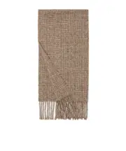 Loro Piana Moulin Tweed Scarf One size brown tweed