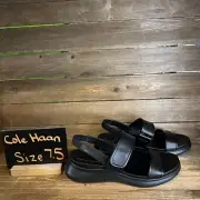New NIB Womens Cole Haan Zerogrand Meritt Leather Strappy Sandals Size 7.5 B