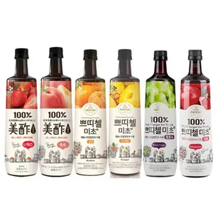 世界GO 韓國 CJ 水果醋 900ml 果醋 醋 石榴醋 葡萄醋 橘子醋 水蜜桃醋 鳳梨 草莓 大容量