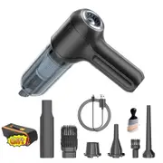 135000PA Car Vacuum Cleaner Strong Suction Wireless Portable Handheld Cleaning Machine Mini Air Duster Car Accessories