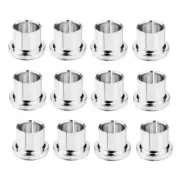 12Pcs Rhodium Plated Short Circuit Socket Phono Connector Shielding8407