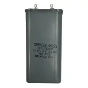 CQ72B1FH205K1 Sprague Paper In Oil Capacitor NON PCB 2.0uf 1500V 120x60x30mm