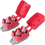 ETHZZLE 6 Pcs Heavy-duty 12v/24v Circuit Breaker 50a for Boat Car Atv Insulated Boot
