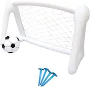 Oshhni Kids Soccer Goal Game Toy Set Mini Soccer Goal Football Goal Set Foldable Youth Soccer Goal Set with Ball for Backyard Field