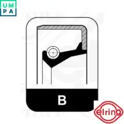 SHAFT SEAL CRANKSHAFT 039.918 FOR NSU PRINZ 1000 TT TTS 1200 U58/U55 1.2L 4cyl