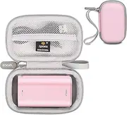 Aproca Pink Hard Travel Storage Case, for iWALK Apple Watch Charger 9000mAh Ultra-Compact Power Bank