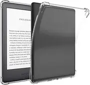 T Tersely Crystal Clear Case Cover for Kindle 10th Generation, 2019 Released (Model No.J9G29R), Shockproof Thin TPU Case for Kindle 10th 6 inch