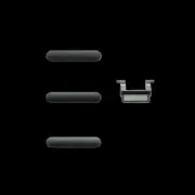 iPhone 8 Plus Button Set (Power/Switch/Volume) - Space Gray