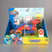 DINO RANCH Jon & Blitz's Chariot Vehicle Pull Back Go Action Velociraptor