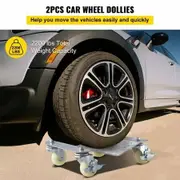 2 Pcs Tire Wheel Dollies 12"X16" Platform Size Wheel Car Dolly 3" Caster Wheel Dolly for Vehicle Car Auto Repair (2 Pcs)