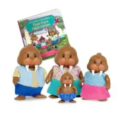 – Tuskaroo – Set of 4 Collectible Posable Walrus Figures with Walrus Family