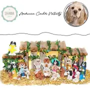 SAVANNASHOPS Dog Nativity American Cocker Spaniel - Nativity Sets Dog Lover Gift