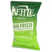 Kettle Air Fried Potato Chips Jalapeno 4.25 Oz (Case of