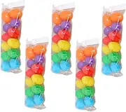 Vaguelly 96pcs Imitation Eggs Dinosaur Eggs Open Eggshell Ornament Graffiti Eggs Chick Egg Mold Decor Supplies Plastic