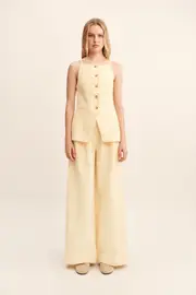 PARKER TROUSER - DUSTY CITRON