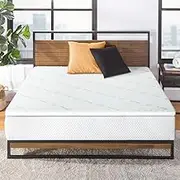 Memory Foam Mattress Topper Cool Gel Bed Mat Bamboo 10cm Single Sleep Comfort