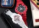 【CASIO 卡西歐】G-SHOCK x BABY-G 經典愛戀情人對錶 (GA-700-4ADR+BA-130-7A1DR)