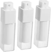 3Pcs 30ml Reusable Vacuum Bottles for Skincare and Toiletries Frosted Cosmetic Containers Ideal for Travel Portable Sub Bottles for Liquid Essentials/2859