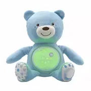 Chicco First Dreams Baby Bear Blue Musical Night Light Plush Teddy Toy