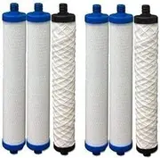 Hydrotech 41400008/41400009 Replacement Reverse Osmosis Water Filter Cartridge Set (Twо Расk)