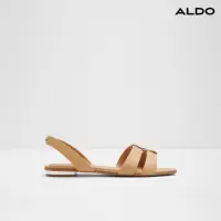 在飛比找momo購物網優惠-【ALDO】BALERA-簡約舒適一字帶平底涼鞋-女鞋(淺棕