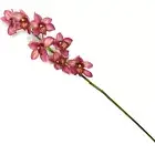 Cymbidium Orchid 100cm Real Touch Flower Arrangement Artificial Floral Decor