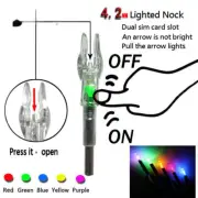 Automatically Luminous Fit 4.2mm/165 Arrow Shaft Lighted Bow LED Arrow Nock Tail