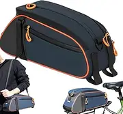 Under Seat Pouch for Mountain Bikes | Waterproof Saddle Bag Pouch,Rear Water-Resistant Seat Pack for Mountain Road Folding Bikes