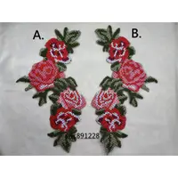 在飛比找蝦皮購物優惠-玫瑰花布貼、燙貼布、裝飾貼布、花朵裝飾貼