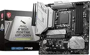 MSI MAG B760M Mortar WiFi Motherboard, Micro-ATX - for 12th and 13th Gen Intel Core Processors, LGA 1700-75A DrMOS VRM, DDR4 Memory Boost 5333+MHz/OC, PCIe 5.0 x16, M.2 Gen4, Wi-Fi 6E